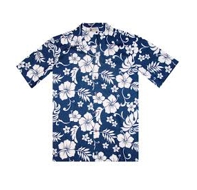 HIBISCUS NAVY ALOHA REPUBLIC