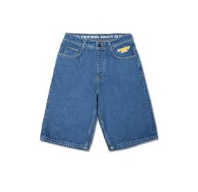 X TRA BAGGY SHORT WASHED BLUE