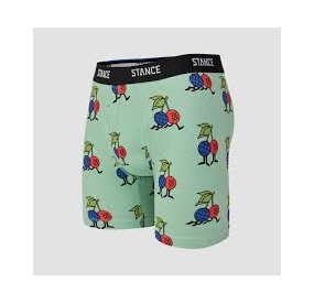 CHERRIES BOXER BRIEF JADE