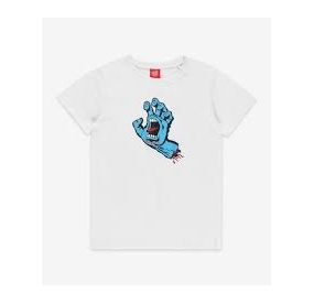 SCREAMING HAND TEE WHITE YOUTH