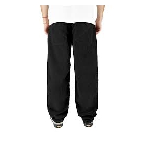 X TRA BAGGY CORD BLACK