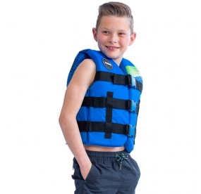 NYLON VEST YOUTH BLUE