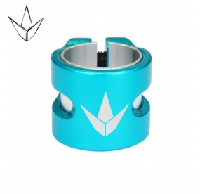 CLAMP 2 BOLTS TWIN SLIT TEAL