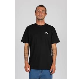 BASELINE BLACK TEE RUSTY