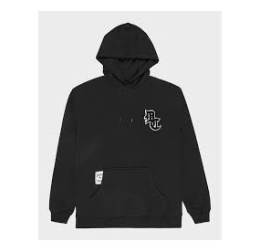 Men Bullpen Pullover Hoodie black