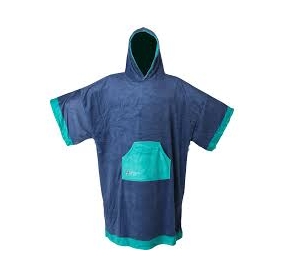 PONCHO ADULTE STEP NAVY / SEAGREEN