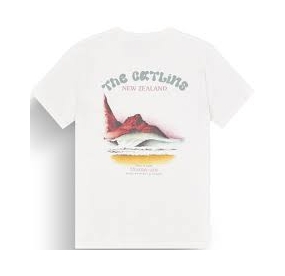CATLINS TEE NATURAL WHITE