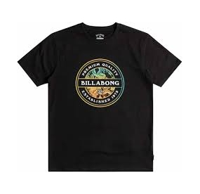 ROTOR FILL TEE BLACK JUNIOR