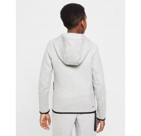 FLEECE ZIP GREY NIKE TECH JUNIOR