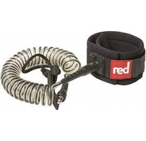 LEASH SUP COILED RED PADDLE