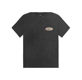 TSUNAMI TEE BLACK WASHED